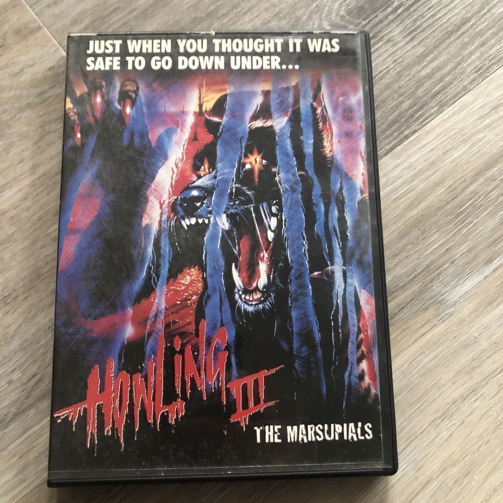 *THE HOWLING III  The Marsupials • DVD • Vintage Horror • Werewolves. Pre Owned